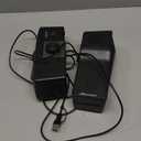 Computer Speakers for Desktop, Bluetooth & USB Input, USB Powered Gaming Stereo Speakers for PC Laptop Monitor, 6 Colorful RGB Modes, Detachable 2-in-1 Design (Package Only 2 Speaker) (Black)