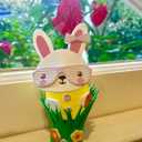 Funiverse Easter Egg Decorating Kit Bulk 18 Sets - Mess Free Foam Stickers for Kids, Over 700 Pieces Self-Adhesive Craft Pieces (Eggs Not Included)