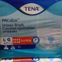 TENA ProSkin Unisex Adult Diapers with Tabs, Maximum Absorbency, Large, 14 ct, Pack of 4 