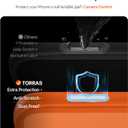 TORRAS for iPhone 17 Pro Case, Beyond Military-Grade Protection, Camera Control Button, DIY Buttons, Translucent Matte Slim Thin Shockproof Hard Back Anti-Scratch case for iPhone 17 Pro, Cosmic Orange