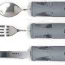 Bendable Cutlery Set (Fork, Knife, and Spoon)