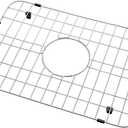 Serene Valley Sink Grid 18" X 12-1/2", Centered Drain with Corner Radius 1-1/2", NLW1812C, Medium