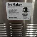 Ice Makers Countertop, 26.5Lbs/24H Ice Machine with 2 Sizes Bullet Ice, 9 Ice Cubes Release in 6 Mins, Self-Cleaning Portable Ice Maker with Ice Scoop and Basket for Home Kitchen Office Bar RV