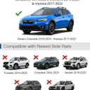 Wonderdriver 300lbs Roof Rack Cross Bars Compatible with Subaru Crosstrek 2018-2023 & Impreza 2017-2023,Heavy Duty Aluminum Lockable Roof Rails Crossbars Rooftop Luggage