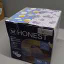 The Honest Company Comfort Dry Overnight Diapers, Up to 12 Hours Protection, Hypoallergenic, Cozy Cloud + Star Signs, Club Box Size 5 (27+ lbs), 40 Count