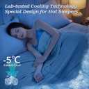 HARBOREST Cooling Comforter Queen Size - Cooling Blanket for Hot Sleepers and Night Sweats, Q-Max>0.45 Double-Sided Silky Cooling Surface Design, Dark Grey(90" x 90")