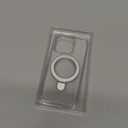 TORRAS Ultra Magnetic Ostand for iPhone 15 Pro Case [Fit for MagSafe] [Sturdy Stand & Ring Holder] Mil-Grade Shockproof Anti-Yellow Anti-Scratch Slim Protective Kickstand Case, Crystal Clear 6.1 inch