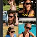 Trendy Oversized Sunglasses for Women Retro Big Chunky Square Butterfly Sun Glasses Shades UV Protection