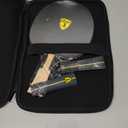 Killerspin Jet Black Ping Pong Paddle - Table Tennis Rackets for Beginner & Advanced Table Tennis Players -Flared Handle  Control with Comfort