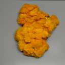 Marubhumi 5-PC Artificial Marigold Flower Garland  4.5 Feet Long Strands with Bells | Mango Color | Diwali, Wedding, Home, and Christmas Dcor