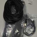 2025 Upgraded TV Antenna for Smart TV, 1800+ Miles Range Strongest for Local Channels with Amplifier Signal Booster, Waterproof Design, 33FT Coax Cable-Support 4K 1080p TV Antenna Indoor Ourdoor