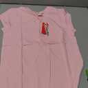 PATPAT Girls Pleated Short Sleeve T Shirt Summer Crewneck Plain Shirts Casual Fashion Preppy Tops Tees for Girl 11-12Y