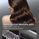 Hair Dryer with Diffuser, CONFU Blow Dryer for Curly Hair for Women Men, 21000PRM Travel Hair Dryer, Portable Lightweight Fast Drying Negative Ion Hairdryer for Home & Travel