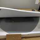 Modern Glass Coffee Table for Living Room, Mid Century Coffee Table, Stylish Coffee Tables, Suitable for Bedroom Living Room Reception Office TablesWalnut/GreyLarge (Large 45 * 32.3 * 16in)