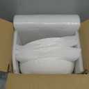 Y YHY Pasta Bowls, 30oz Salad Bowls White Soup Bowls Large Pasta Serving Bowl Porcelain Pasta Plates Wide and Shallow Bowls Set of 6 Microwave Dishwasher Safe Valentines Day Gift