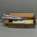 Matthew Cleaning Cotton Mop for Hardwood Floor Cleaning,Stainless Steel Spin 54" Handle w/Swivel Hang Cap for Easy Storage(2 Mop Heads w/1 Handle)-Medium