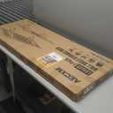 Aecxm 2-Pack 1.64x4ft Adjustable Garage Wall Shelving 560lbs Load Capacity Heavy Duty Wall Mounted Storage Shelf Metal Floating Shelves for Garage(White)