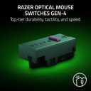 Razer DeathAdder V4 Pro Wireless Gaming Mouse: 56g Lightweight - HyperSpeed Wireless Gen-2 - Optical Scroll Wheel - Optical Switches Gen-4 - Focus Pro 45K Sensor Gen-2 - Up to 150 Hr Battery - Black