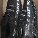 Wonesion Women's Walking Running Shoes Athletic Blade Non Slip Tennis Fashion Sneakers (8/3, Black)