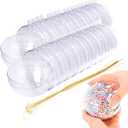 20PCS 100mm Christmas Ball Ornaments Clear Plastic Fillable Christmas Ball 3.94'' DIY Craft Ornaments,Shatterproof Xmas Tree Hanging Balls Decorations for Holiday, Wedding, Birthday, Christmas Decor