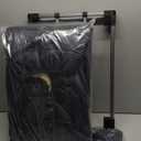 Petskd Top-Expandable Pet Carrier with Wheels 17x12x8.5 Inches JetBlue Allegiant Spirit Airline Approved, Soft-Sided Carrier for Small Cat Dog with Locking Safety Zippers and Anti-Scratch Mesh(Black)