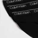 Calvin Klein Men's Underwear Micro Stretch 3-pack Hip Brief (Black, L)