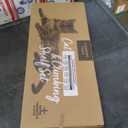 Cat Wall Shelves - Four Step Cat Shelf with Scratch Board, Mounted Cat Shelves, Sturdy Cat Wall Furniture for Indoor Cats, Kittens - Extra Cat Wall Hammock Cover Included