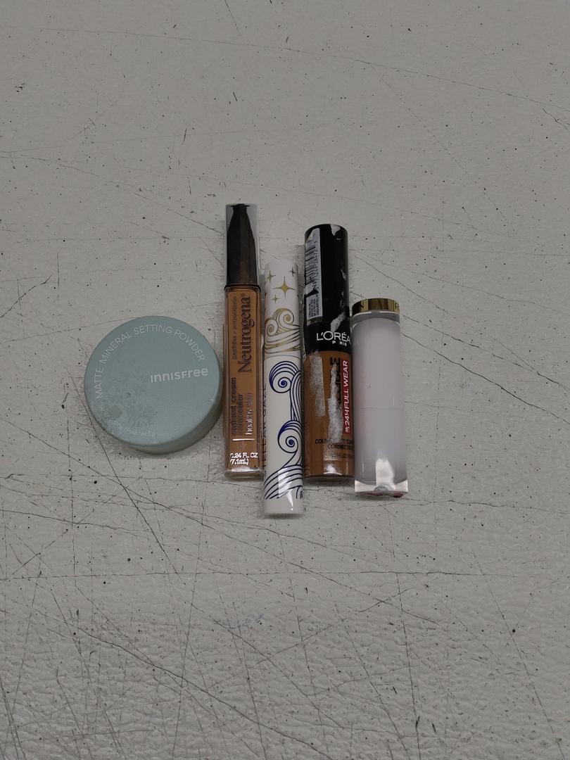 Innisfree, Neutrogena, Pacifica, L'Oreal, Revlon