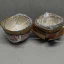 Ceramic Cereal Bowls Set of 6, Floral Design 6 inch  28oz for Cereal, Salad, Soup, Dessert, or Snacks, Microwave, Dishwasher Safe