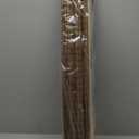 LazBlinds Cordless Bamboo Roman Shades, Privacy Blinds for Interior Windows, Room Darkening Roll Up Bamboo Blinds for Home & Patio, 35" W x 48" H, Highfield Teak