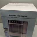 Ice Maker Nugget 44Lbs/24H with Self-Cleaning, 3L+1.2L Dual Water Tanks