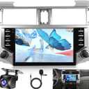Car Radio for Toyota 4runner 2010-2019: [2G+64G] 9 inch Car Stereo with Wireless Carplay Android Auto, Touch Screen Upgrade for 4runner with DSP Backup Camera