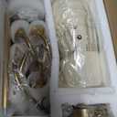 25.2in Gold 5-Light Modern Chandeliers,Farmhouse Bedroom Light Fixture