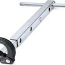 DURATECH Telescoping Basin Wrench, Sink Wrench, Adjustable 3/8'' to 11/4'' Capacity Jaw with 10" to 17" Extendable Handle, for Tight Space