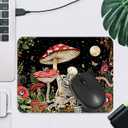 OFlich Skull Mushroom Mouse Pad - Skull Mushroom Moon Mousepad with Non-Slip Rubber Base for Laptop Computer Desktop Keyboard, Occupational Therapy Gifts (9.57.9 Inch)
