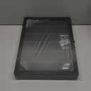 FramePro Shadow Box Frame Display Case 12x16 with Removable Shelves, Deep Memory Box Trinket Knick Knack Shelf Cabinet for Collector, Keepsake Coins Military Medals Wedding Flowers Black