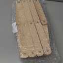 Mila Millie Expandable Accordion Style Mounted Wooden Wall Rack | 13 Hooks | Versatile Coat Hangers for Nursery Bathroom Bedroom Livingroom Kitchenware | Natural Beech Wood Pegs