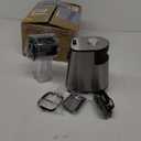 Anatole Electric Cheese Grater Stainless Steel Vegetable Shredder 6 Blades 250W Large Inlet Outlet BPA-Free 110V