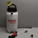 Chapin 26021XP Made in USA 2-Gallon Heavy-Duty Compression Sprayer for Professional Use, with 3 nozzles -one Brass, Pressure Relief Valve, Comfort Grip Handle, Translucent White