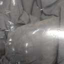 CozyLux Queen Comforter Set Dark Grey - Bed in a Bag Queen Size 7 Pieces, Luxury Soft Bed Set for All Seasons, Bedding Set with Comforter, Sheets, Pillowcases & Shams, Dark Gray, Queen