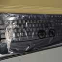 Logitech MK345 Full Size Wireless Keyboard and Mouse Combo - Black