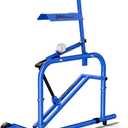 Baseball Pitching Machine with Wheels,11 Adjustable Angles, 2540 MPH Speed Control, No Electricity Required Softball Pitching Machine,Metal Frame Pitching Machine for Hitting & Fielding Training