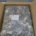 CFKJ [18 Pounds] Aquarium Gravel River Rock, Natural Polished Decorative Gravel,Garden Outdoor Ornamental River Pebbles Rocks, Polished Pebbles, Mixed Color Stones for Landscaping Vase Fillers (18.1)