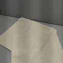 KINGYES Small Pillows Set of 2 for Sofa, Beige White (Fine Stripes-beige)