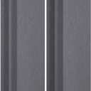 6 PCS Self-Adhesive Acoustic Panels, 47.2" x 11.8" x 0.4" Sound Acoustic Treatment Panels, High Density Sound Proof Panels for Home Theater and Office - African Grey