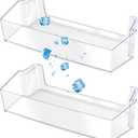 2 Pack UPGRADED W11239961 Door Shelf Bin Compatible with Whirlpool WRS321SDH WRS311SDH WRS325SDH Refrigerator, Replaces W10900538 AP6333410 PS12578777
