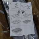 ZINUS Quick Lock Metal Smart Box Spring, 7.5 Inch Mattress Foundation, Strong Metal Structure, Easy Assembly, Queen, White, Hassle & Headache Free - Comes Together With Easy-to-follow In