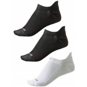 Nike Lady Dri-Fit No Show Running Socks (3 Packs) - Medium - Black