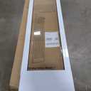 PetSafe Sliding Glass Pet Door - No-Cut DIY Install Doggy Door for Renters - Aluminum Frame - Adjustable Height 75 7/ 8" to 80 11/ 16" - Ideal for Medium Dogs Up to 40 lb - White