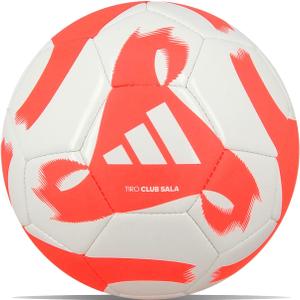 Adidas Tiro League Sala Soccer Ball (FUTS, White/Solar Red)